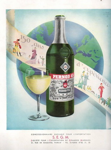 Publicite pernod papier - ad,