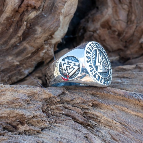 Bague argent 925 odin - argent,