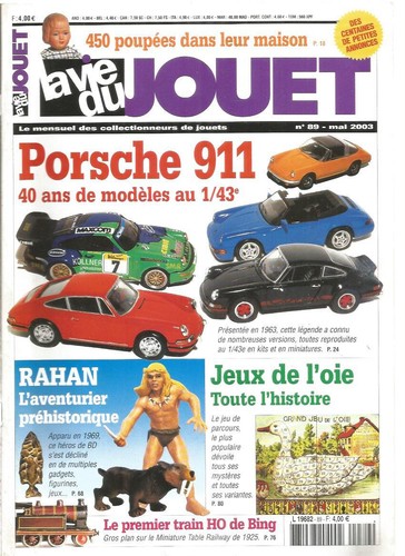 Vie jouet 89 - n°89, porsche