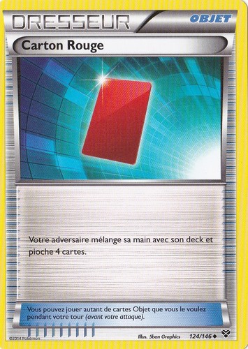 Carton rouge xy1 124 146 - carton,
