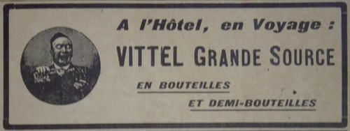 Publicité vittel hôtel - vittel, a