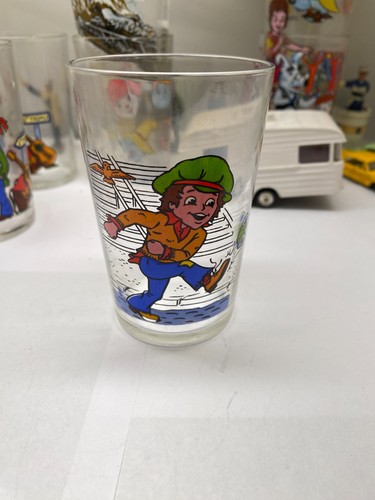 Ancien verre moutarde jeu - ancien, a