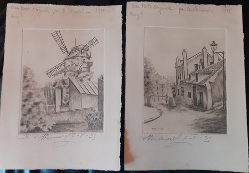 Eaux fortes 1936 - -, d