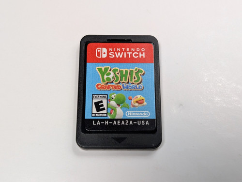 Yoshi crafted world nintendo - yoshi's,