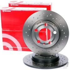 BREMBO Perforé Disques de Frein Arrière Convient pour Citroen C5 Peugeot 407 607