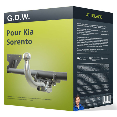 Attelage pour kia - pour,