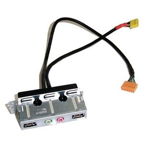 Carte façade front panel - front, i/o