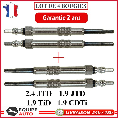 Bougie préchauffage pour - 4, de