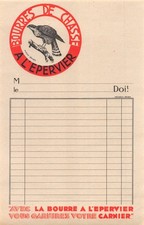 BOURRES DE CHASSE A L EPERVIER