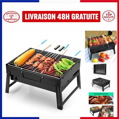 Uten barbecue portable - barbecue, charbon