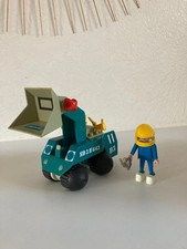 17 ⚜ Ancien Jouet Figurine Pelleteuse Spatial Véhicule Playmobil Espace Vaisseau
