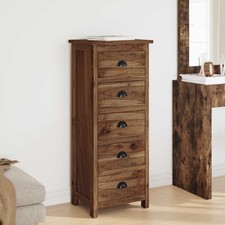 Commode avec tiroir Marron 45