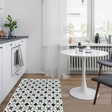 Tapis de cuisine LYN11 N&B