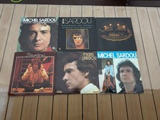Lot De 6 LP 33 Tours Disque Vinyles Vinyle Vinyl De MICHEL Sardou