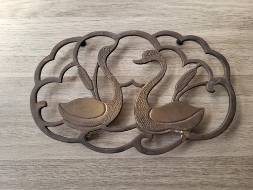 Repose plat cygne vintage - cygne,