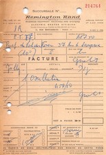 1957 REMINGTON RAND A PARIS -