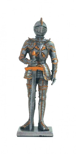 Figurine chevalier pewter - figurine,