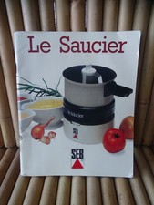 SEB Le Saucier / Livret de cuisine rétro vintage / état d'usage / voir photos