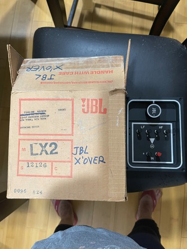 Jbl lx2 cross - over, one
