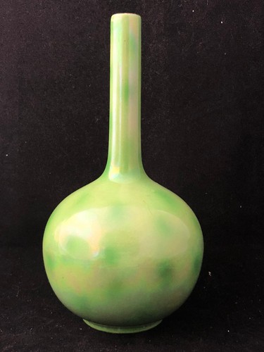 Vase ancien vert - vase,