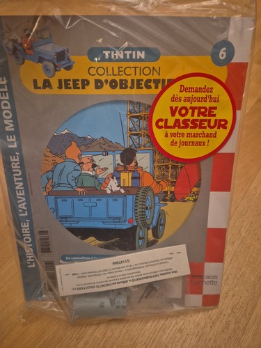 Tintin jeep objectif - la, d’objectif