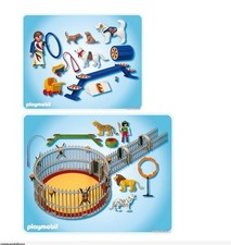 Playmobil  Pièce de rechange Cirque cage aux fauves 4233 dresseuse chiens 4237
