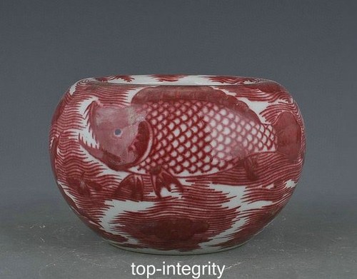 Kangxi rouge glaze - 7,
