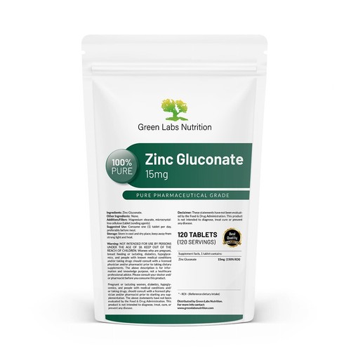 Gluconate zinc mg - gluconate,