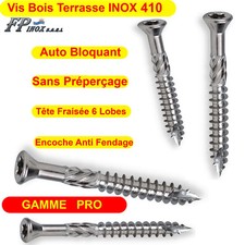 Vis Terrasses INOX 410 Bois