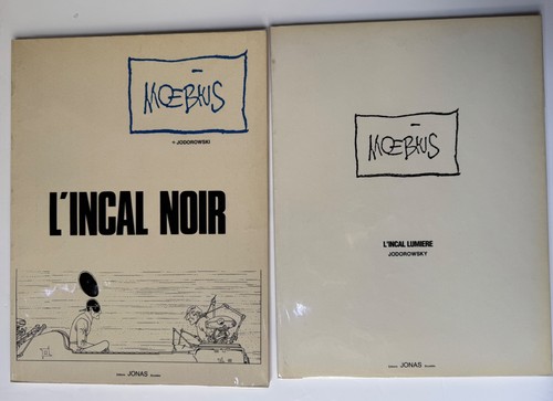 Lot moebius incal noir - incal,