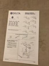 Delta Single Handle Kitchen