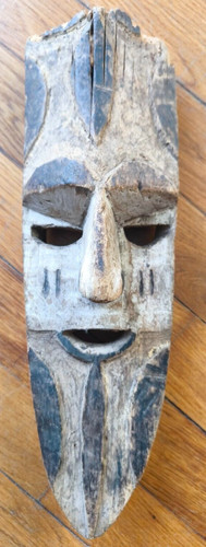 Masque bois brut - masque,