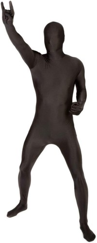 Adult msuit morphsuit black - msuit,