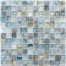 Mosaïque carreau translucide