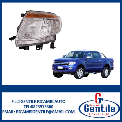 Ford ranger 2012 - 2012, avant