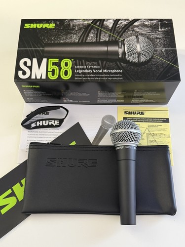 Micro shure sm58 - sm58, dynamique