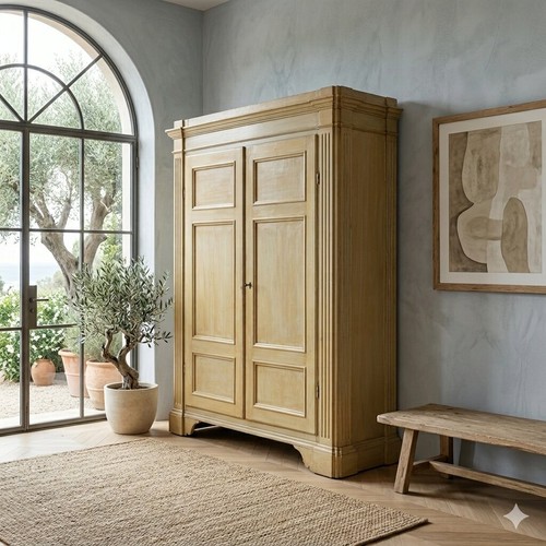 Armoire baroque ancienne - armoire,