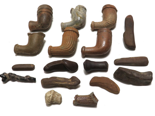 17pc lot vtg - of, clay