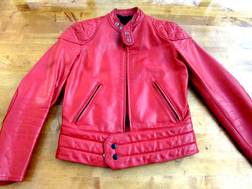 Dainese vintage red leather - dainese,