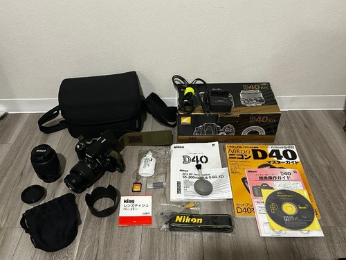 Nikon d40 double zoom - d40,