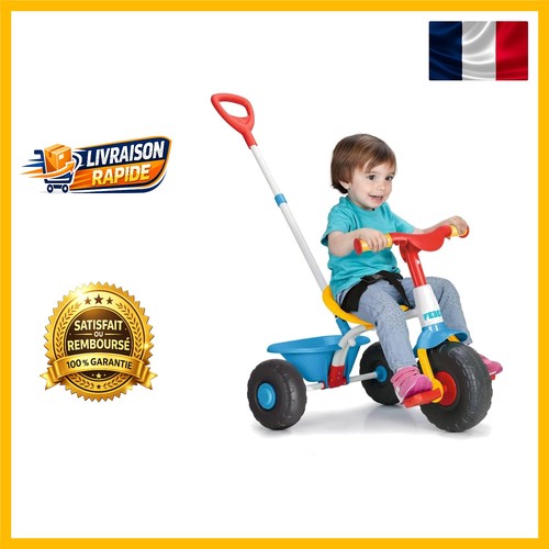 Tricycle bleu en - 2, métal
