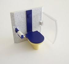 PLAYMOBIL (R267) MAISON MODERNE - Toilettes WC Salle de Bain 3969 Complet  