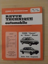 REVUE TECHNIQUE FORD ESCORT