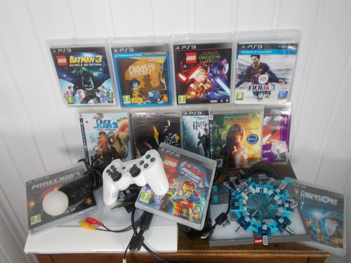 Lot console ps3 playstation - console, 3