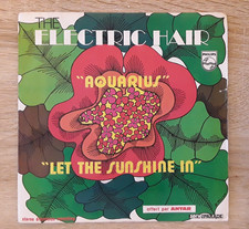 Vinyle 45T- THE ELECTRIC HAIR- Aquarius- Let the sunshine in- Offert par ANTAR