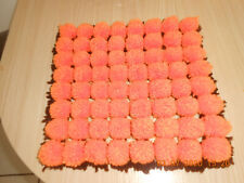 Petit dessus de landau ou de lit de poupée vintage et original en pompons