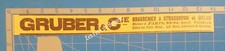 Publicité BRASSERIE BIERE GRUBER STRASBOURG MELUN 1900 french advert