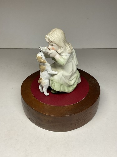 Ancienne statuette biscuit - ancienne,