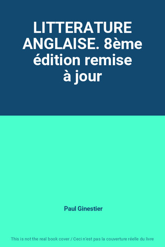 Litterature anglaise 8ème - litterature,