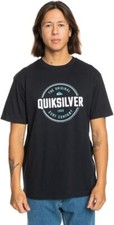 T-Shirt Quiksilver Circle Up Noir EQYZT07680 KVJ0 S - XL RRP 20 £